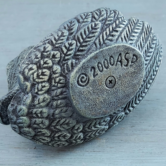 Vintage Cast Iron Bird/Leaf Trinket Box - Picture 3 of 9